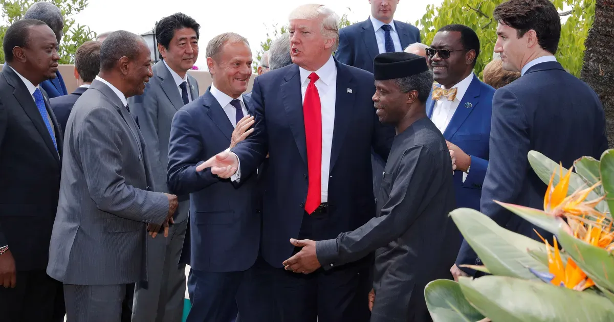 Donald Trump and Afric